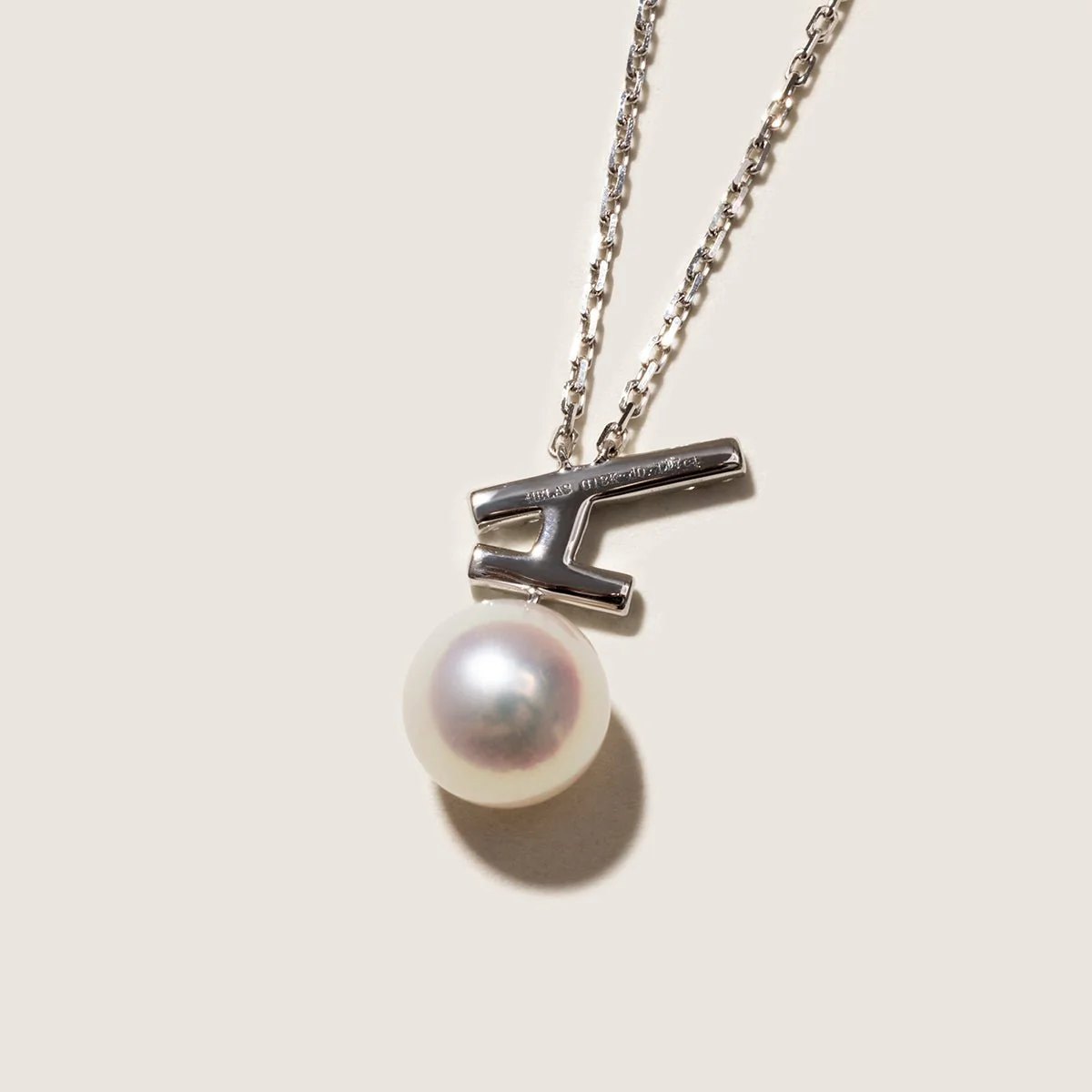 Akoya Pearl 18K Gold Diamonds Sparkle Flying Necklace - Image 6