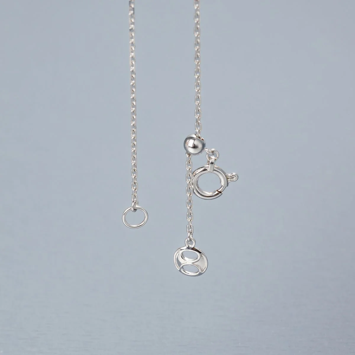 Akoya Pearl 18K Gold Diamonds Two-tone Ribbon Wish Tree Necklace - Image 9