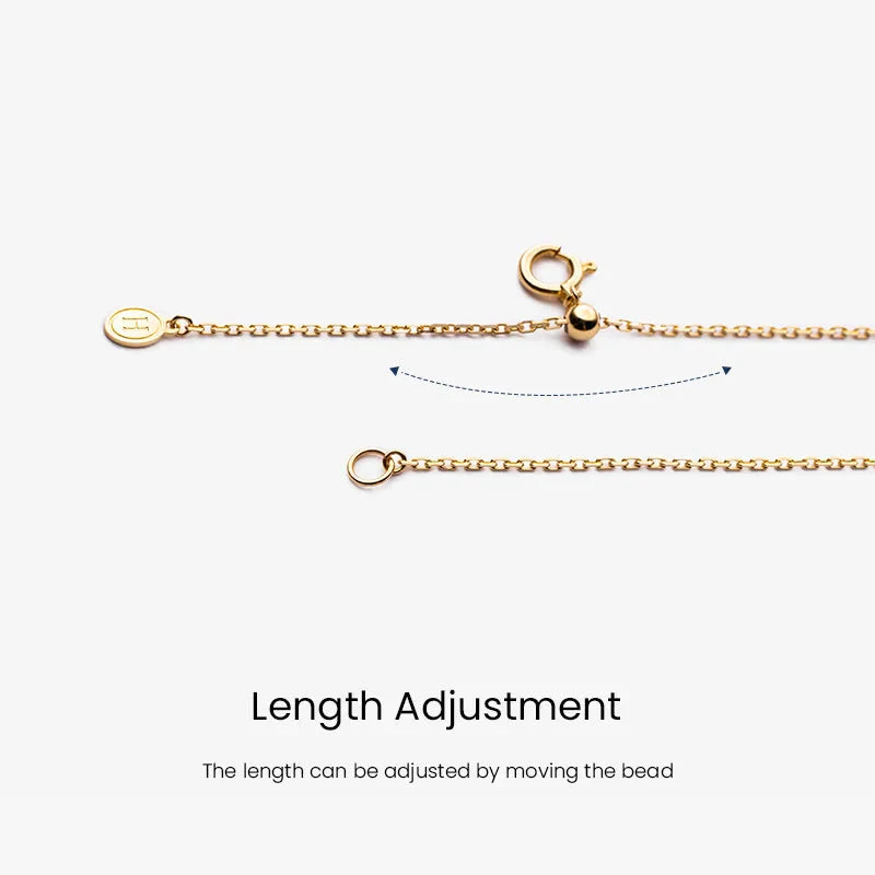 Akoya Pearl 18K Gold Twin Diamond Pendant Necklace - Image 6