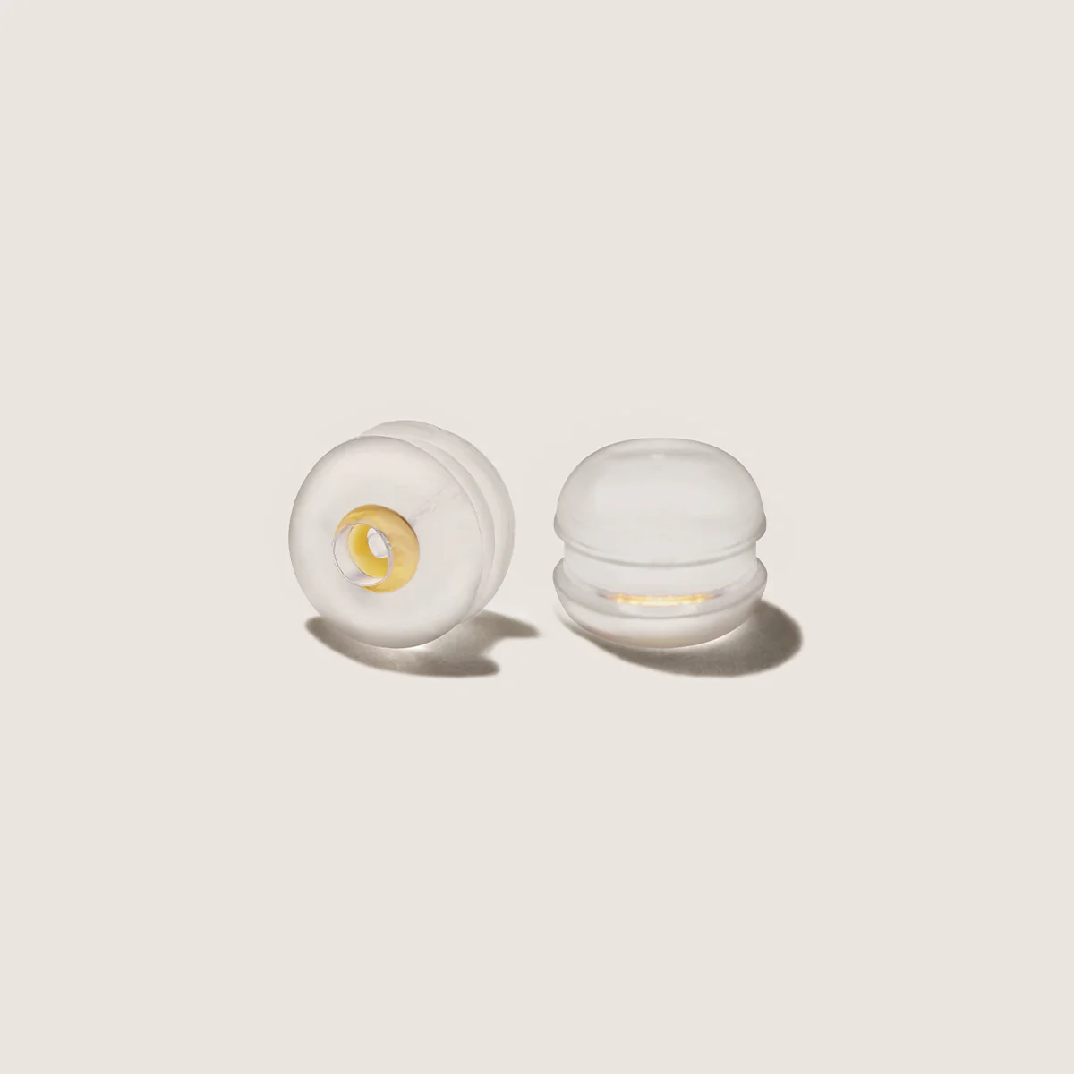 Freshwater Pearl 10K Yellow Gold Percentage Design Stud Earrings - Image 10