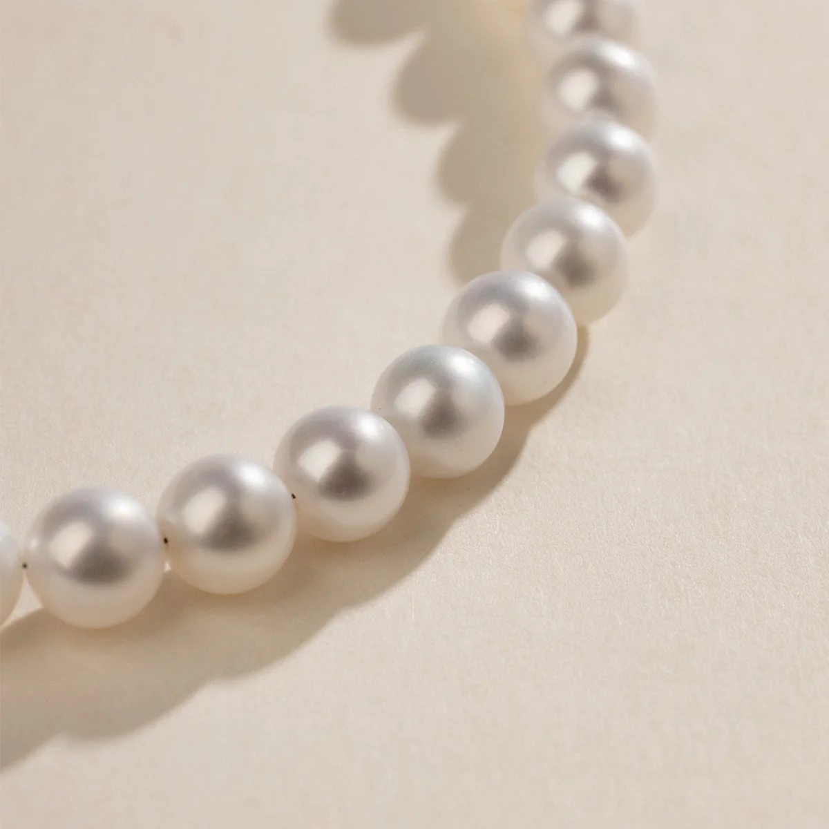 Freshwater Pearl 925 Sterling Silver Heart Clasp Bracelet - Image 2