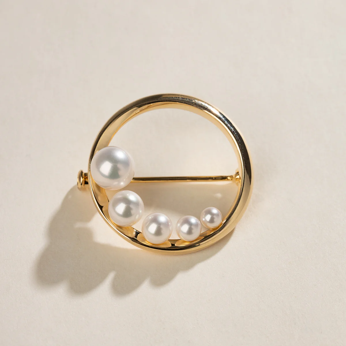 Freshwater Pearl 925 Sterling Silver Waltz Style Brooch - Image 3