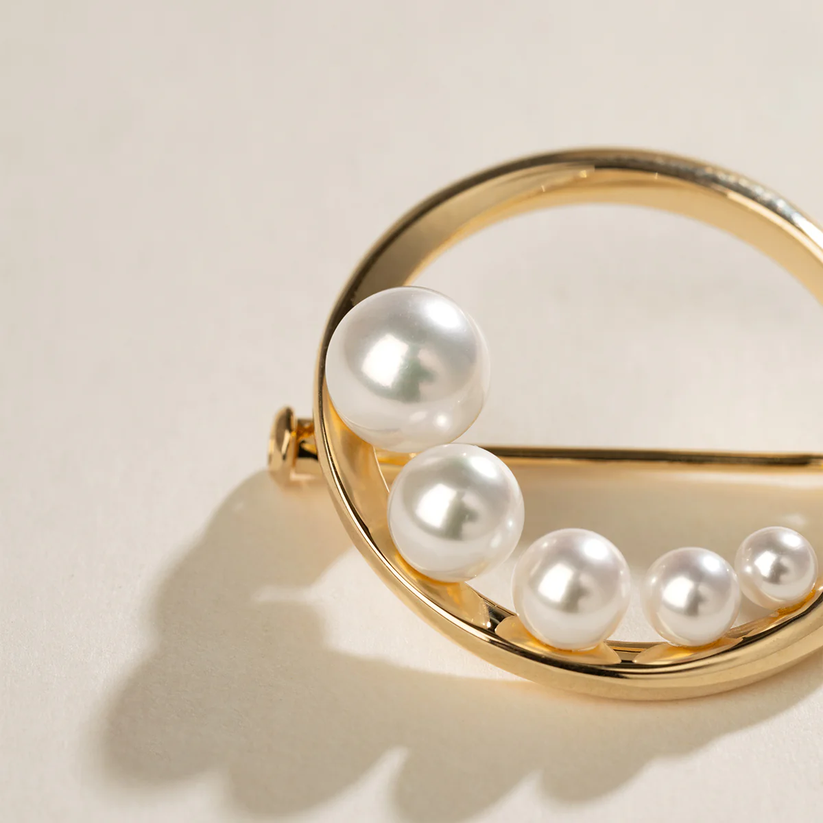 Freshwater Pearl 925 Sterling Silver Waltz Style Brooch - Image 5