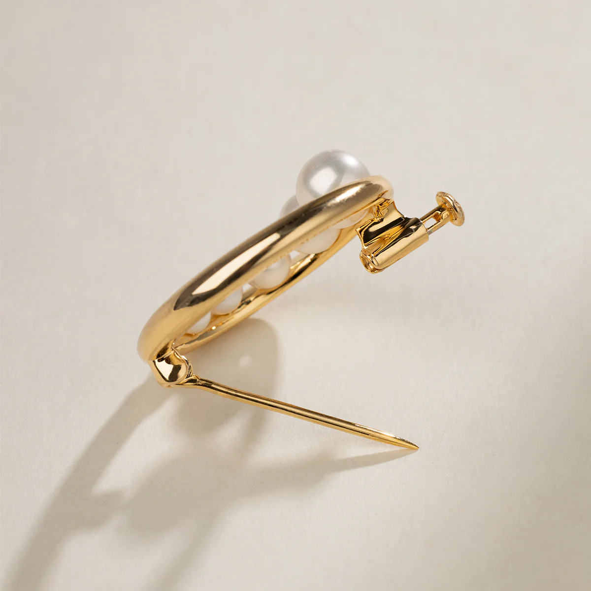 Freshwater Pearl 925 Sterling Silver Waltz Style Brooch - Image 8
