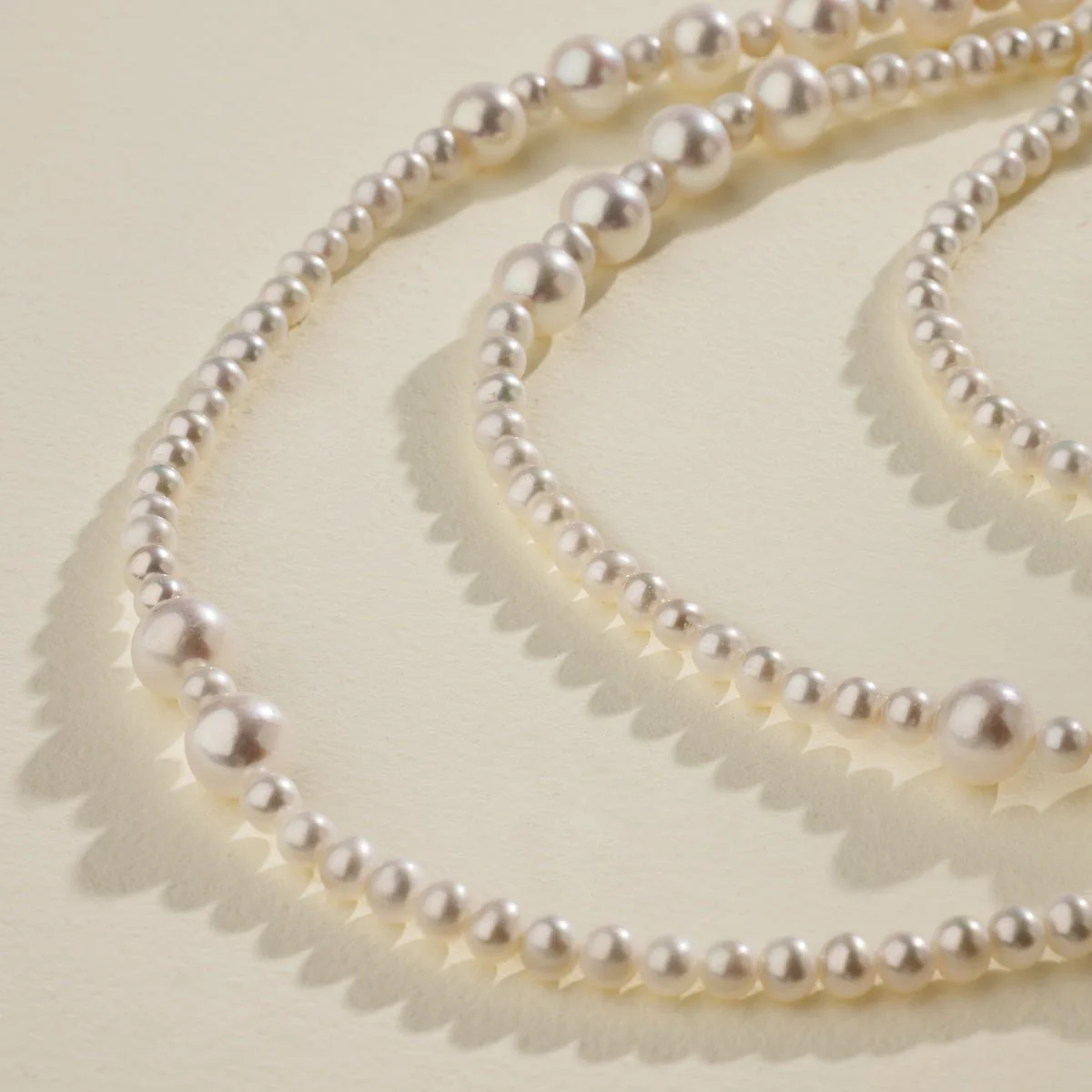 Freshwater Pearl Dewdrop Extra-Long Strand Necklace - Image 5