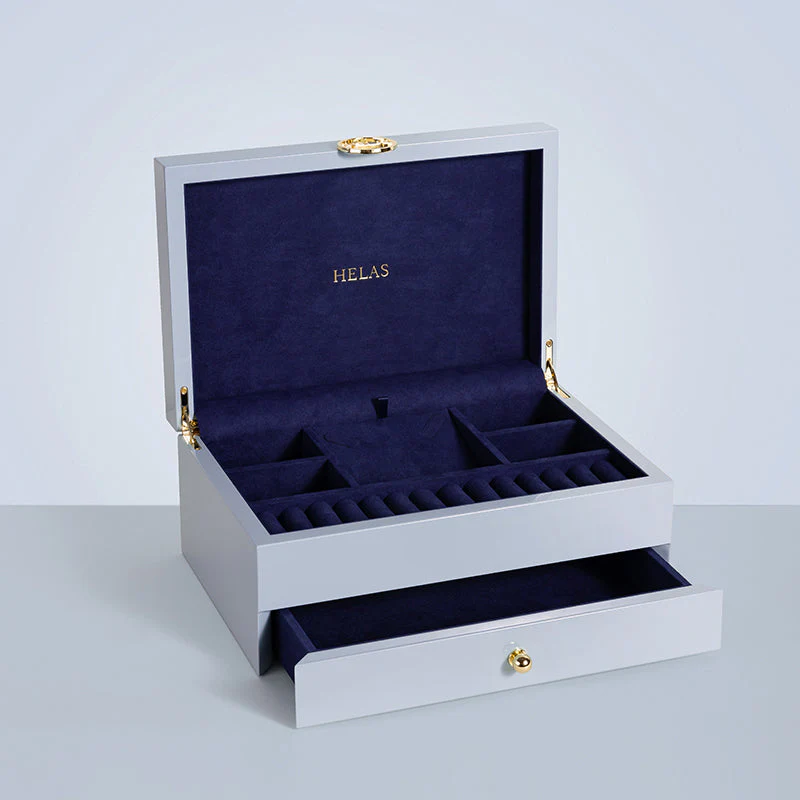Large Wooden Jewelry Box - Image 8