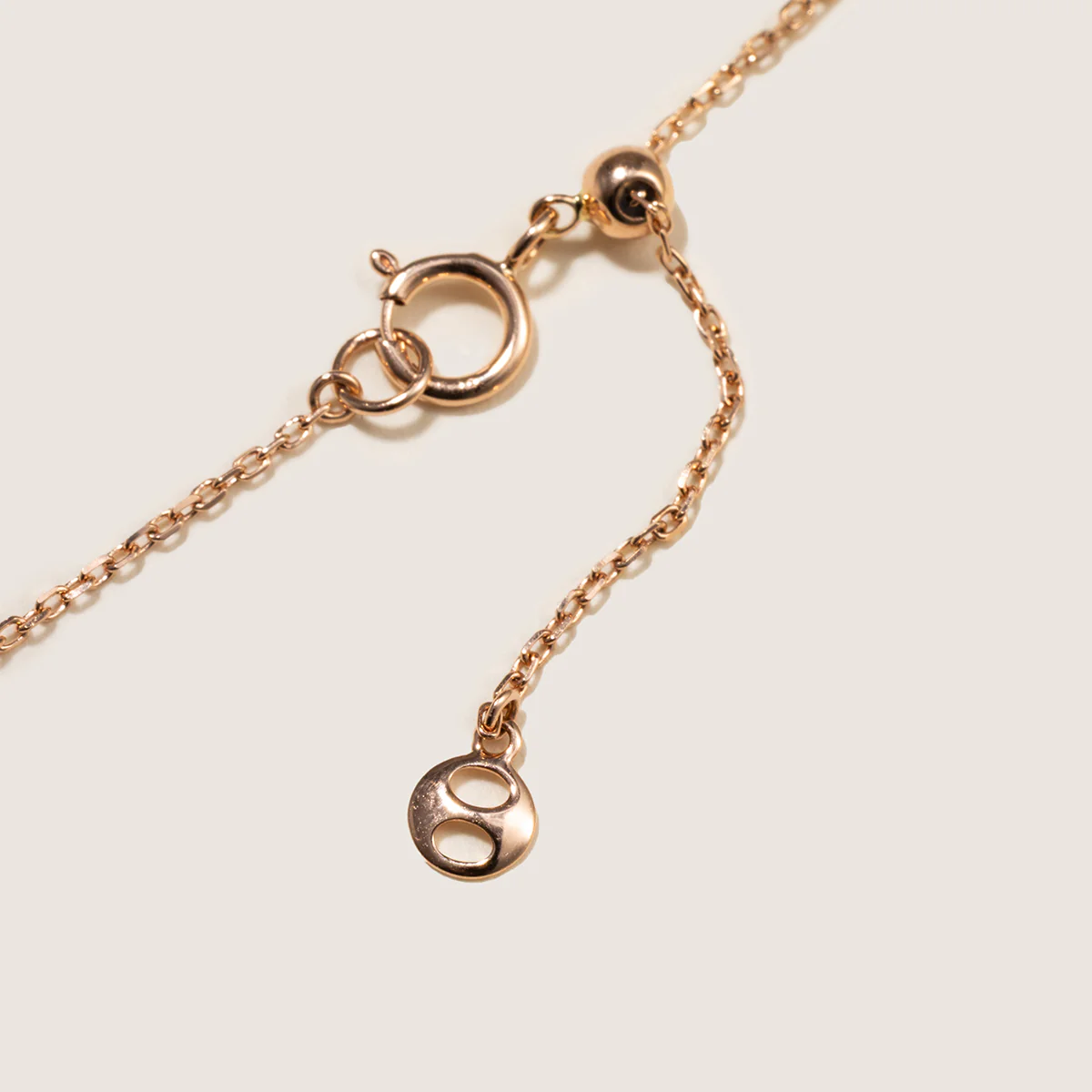 Red Agate 10K 14K Rose Gold Lab-Grown Diamond Insect Necklace - Image 10