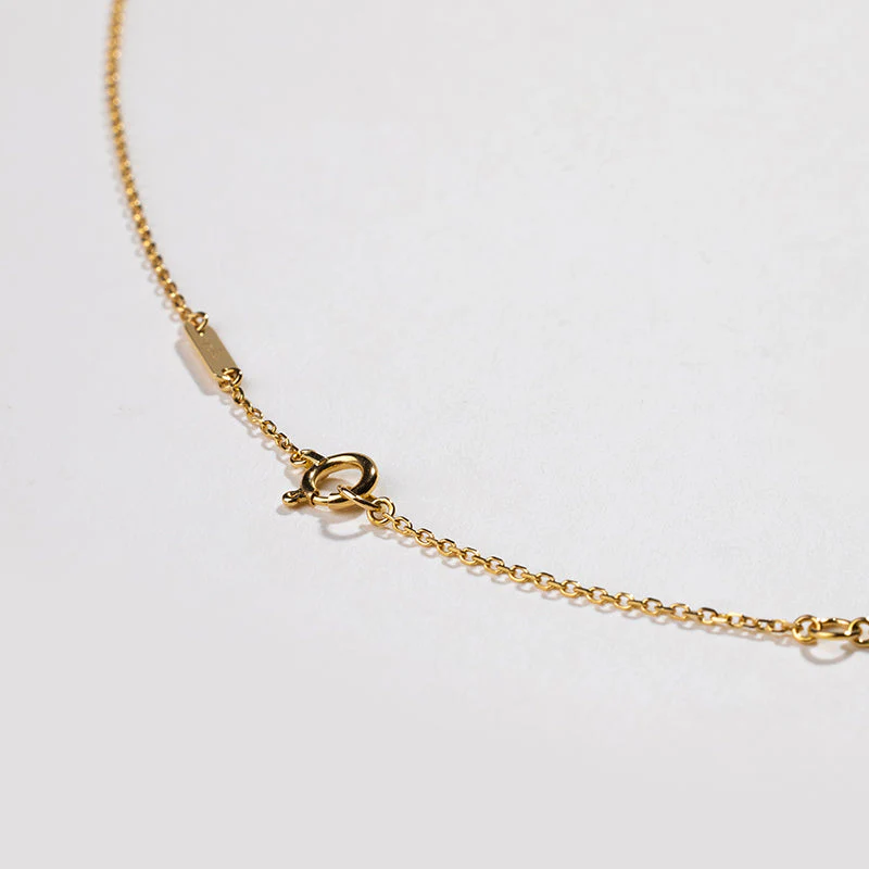 Tahitian Pearl 18K Gold Simple Pendant Necklace - Image 8